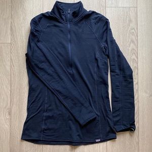Patagonia thermal weight capilene baselayer half zip